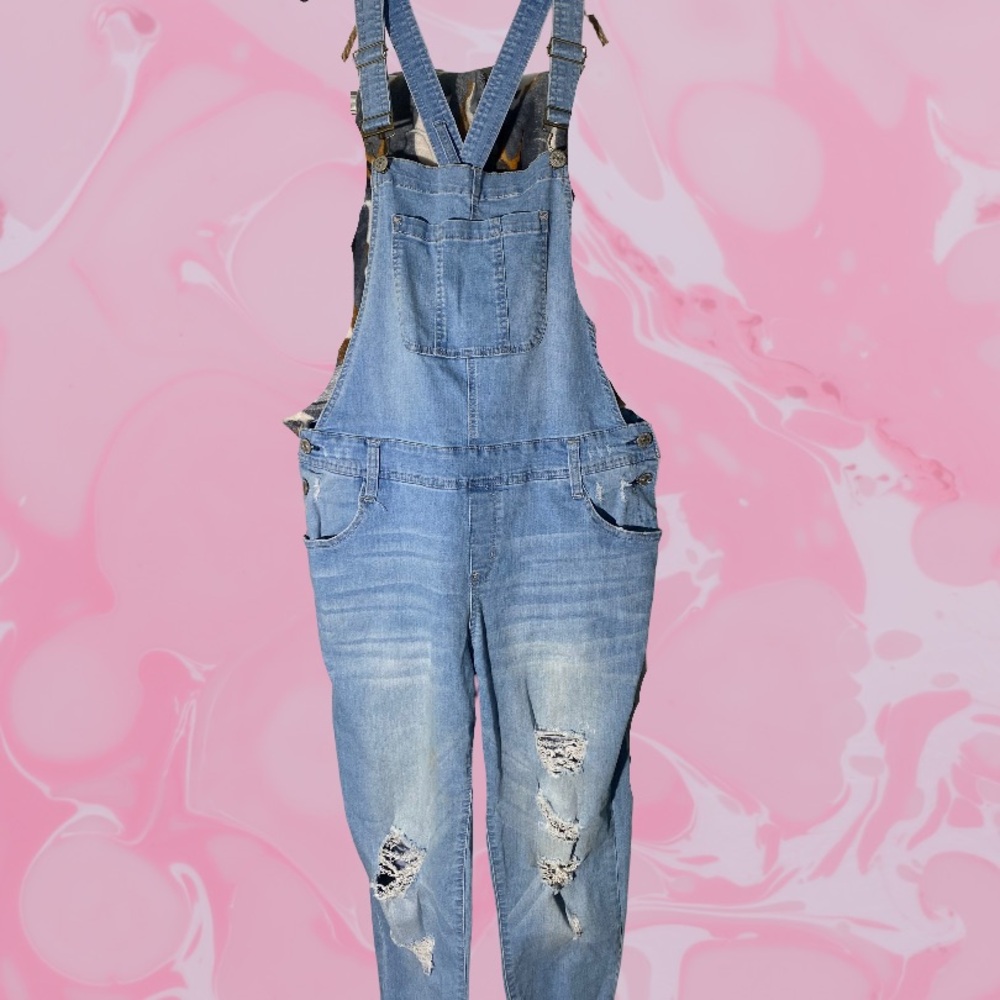 Wallflower Blue Overalls